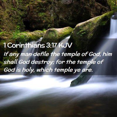 1 Corinthians 3:17 KJV Free Bible Images