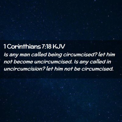 1 Corinthians 7:18 KJV Free Bible Images