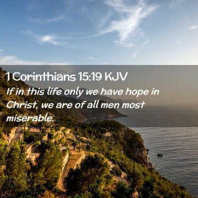 1 Corinthians 15:19 KJV Free Bible Images