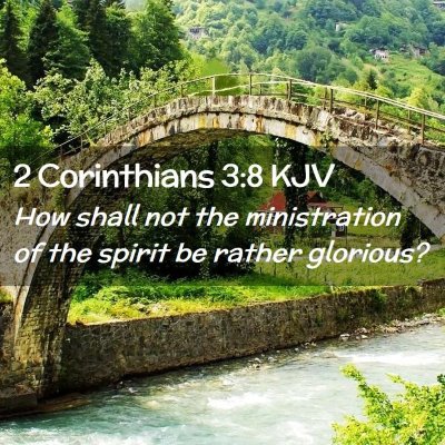 2 Corinthians 3:8 KJV Free Bible Images