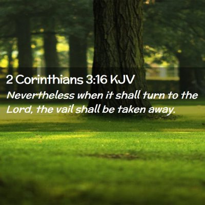 2 Corinthians 3:16 KJV Free Bible Images