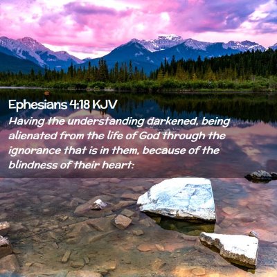 Ephesians 4:18 KJV Free Bible Images