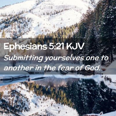Ephesians 5:21 KJV Free Bible Images