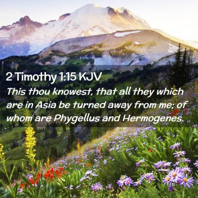 2 Timothy 1:15 KJV Free Bible Images