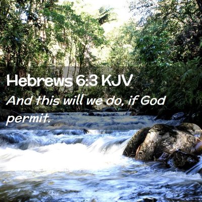 Hebrews 6:3 KJV Free Bible Images