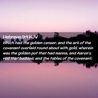 Hebrews 9:4 KJV Free Bible Images